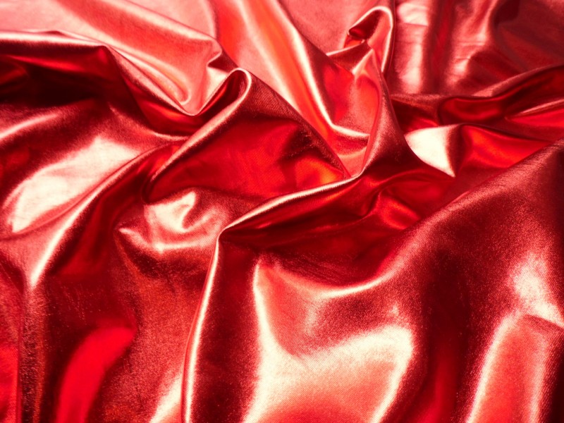 Ткань Диско трикотаж (красный)